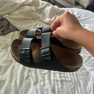 Women’s Black Birkenstocks
